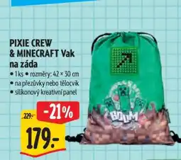 Albert Pixie Crew Minecraft Vak na záda nabídka