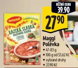 Albert Maggi polévka nabídka