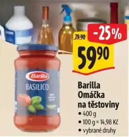 Albert Barilla Omáčka na těstoviny nabídka