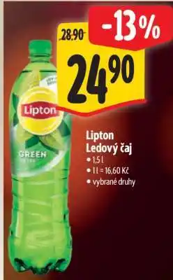 Albert Lipton ledový čaj nabídka