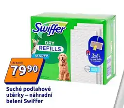 Action Swiffer suché podlahové utěrky nabídka