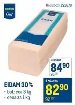 Makro Eidam 30 % nabídka