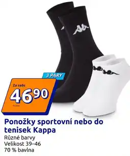 Action Kappa ponožky sportovní nebo do tenisek nabídka