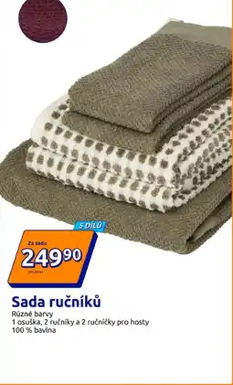 Action Sada ručníků nabídka