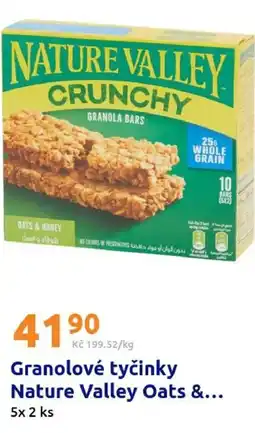 Action Nature Valley Granolové tyčinky Oats & Honey nabídka