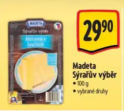 Albert Madeta Sýrařův výběr nabídka