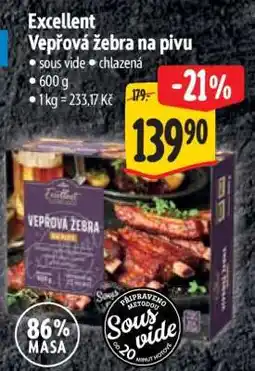 Albert Excellent Vepřová žebra na pivu nabídka
