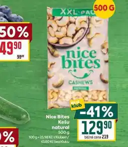 Billa Nice Bites Kešu natural nabídka