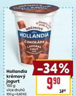 Billa Hollandia krémový jogurt nabídka