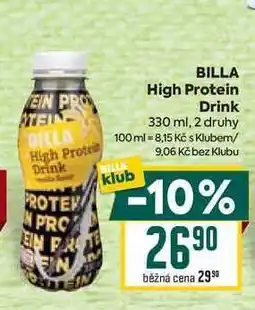 Billa BILLA High Protein Drink nabídka