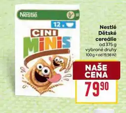 Billa Nestlé Dětské cereálie od nabídka