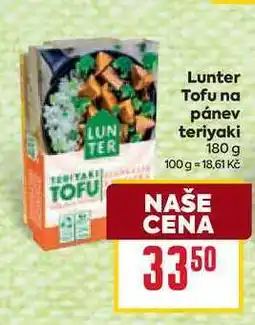 Billa Lunter Tofu na pánev teriyaki nabídka