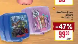 Billa Svačinový box Smart 14 x 15 x 9 cm 1ks nabídka