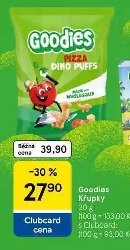 Tesco Goodies Křupky nabídka
