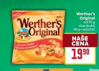 Billa Werther's Original od nabídka