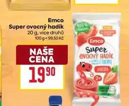 Billa Emco Super ovocný hadík nabídka