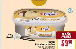 Billa Prima Zmrzlina vanička nabídka