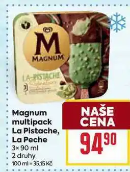 Billa Magnum multipack La Pistache, La Peche nabídka