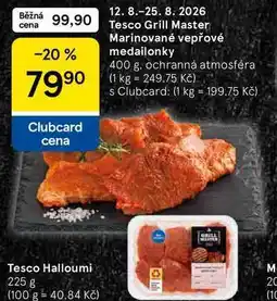Tesco Tesco Grill Master Marinované vepřové medailonky nabídka