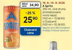 Tesco A Spritz, 250 ml, více druhů nabídka