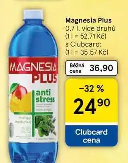 Tesco Magnesia Plus, 0,7 l, více druhů nabídka