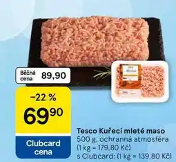 Tesco Tesco Kuřecí mleté maso nabídka