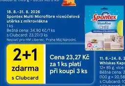 Tesco Spontex Multi Microfibre víceúčelová utěrka z mikrovlákna, 1 ks nabídka