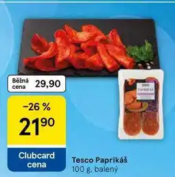 Tesco Tesco Paprikáš nabídka