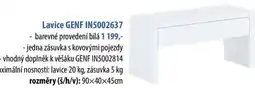 IDEA nábytek Lavice Genf in5002637 nabídka