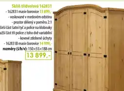IDEA nábytek Skřín třídveřová 162831 nabídka