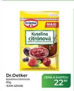 Tamda Foods Dr.Oetker kyselina citronová nabídka