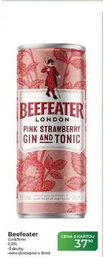 Tamda Foods Gin&Tonic nabídka