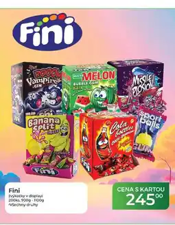 Tamda Foods Fini žvýkačky v displayi 200ks, 900g-1100g nabídka