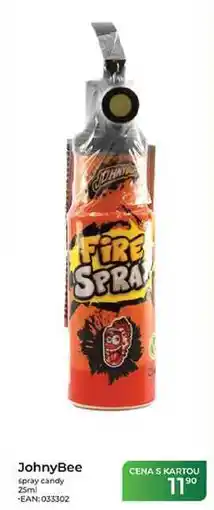 Tamda Foods JohnyBee spray candy nabídka