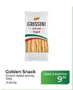 Tamda Foods Golden Snack Grissini italské tyčinky nabídka