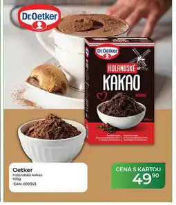 Tamda Foods Dr.Oetker Holandské kakao nabídka
