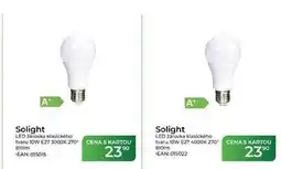 Tamda Foods Solight LED žárovka klasického tvaru 10W E27 nabídka