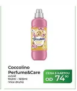 Tamda Foods Coccolino Perfume&Care aviváž 943ml -1610ml nabídka