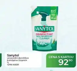 Tamda Foods Sanytol univerzální dezinfekce Eukalyptus Doypack nabídka