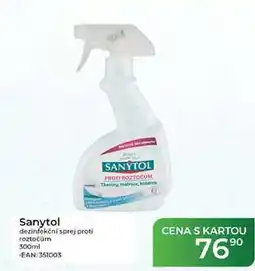 Tamda Foods Sanytol dezinfekční sprej proti roztočům nabídka