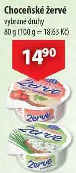 CBA Choceňské žervé nabídka
