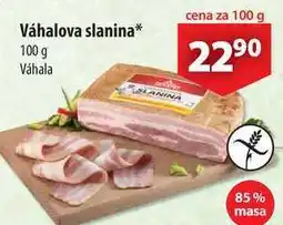 CBA Váhalova slanina nabídka