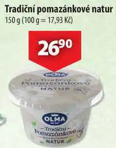 CBA Tradiční pomazánkové natur nabídka
