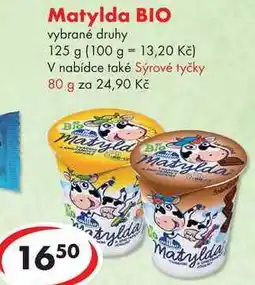 CBA Matylda BIO nabídka