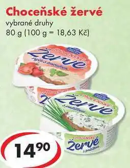 CBA Choceňské žervé nabídka