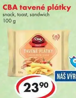 CBA CBA tavené plátky nabídka