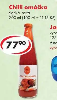 CBA Chilli omáčka nabídka