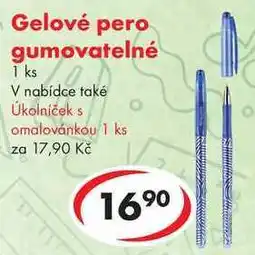 CBA Gelové pero gumovatelné nabídka