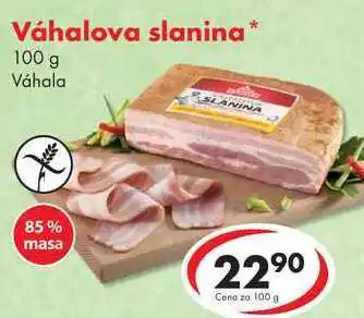 CBA Váhalova slanina nabídka