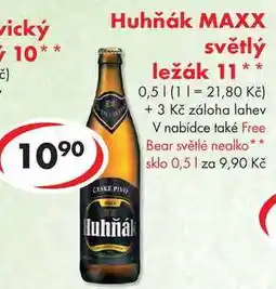 CBA Huhňák MAXX světlý ležák 11 nabídka